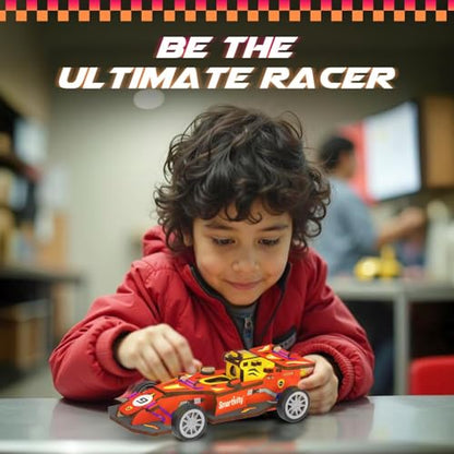 DIY Racing Car STEM Toy for Kids 6