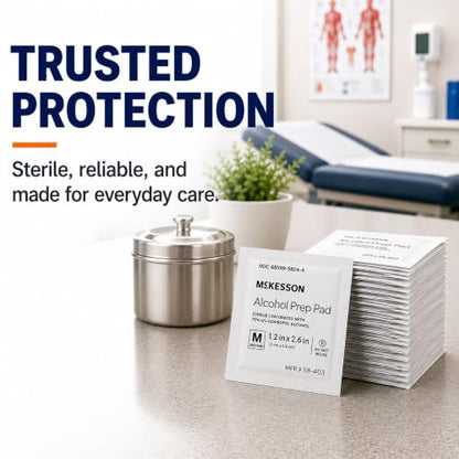 Alcohol Prep Pads (200 Count)