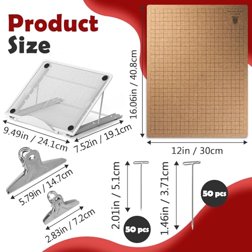 12×16 Inch Macrame Board and Pins Kit