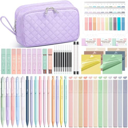62PCS Aesthetic Back to School Supplies w (62 Count)