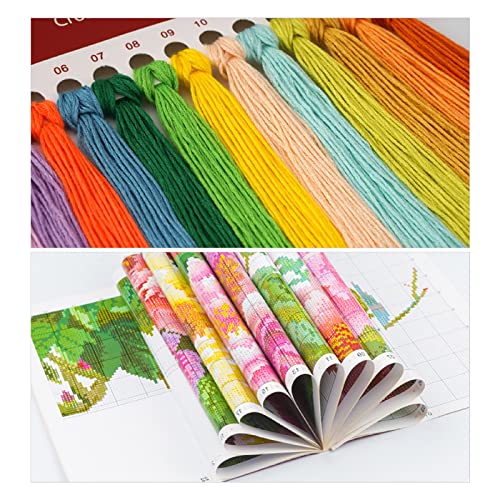 Beginners Cross Stitch Kits Stamped Full Range of Embroidery Kits for Adults DIY Cross Stitches kit Embroidery Patterns for Needlepoint kit