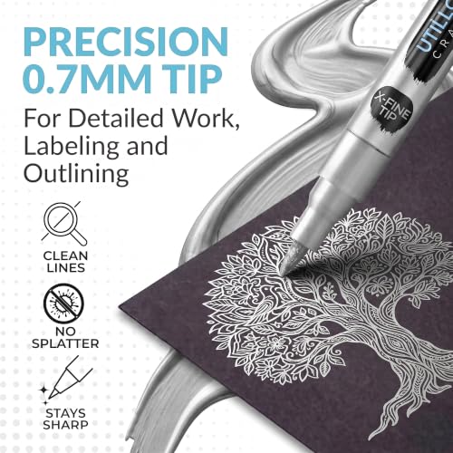Silver Paint Pen (8 Count)