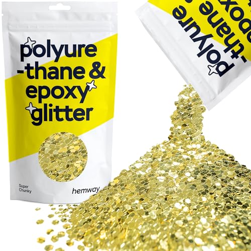 Resin Glitter Sand Gold 100g Super Chunky (3.5 Ounce)
