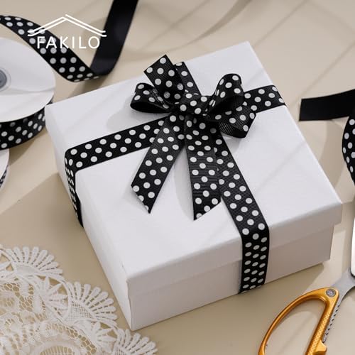 Polka Dot Grosgrain Ribbon 3