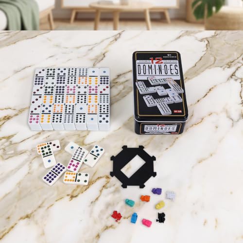 Double 12 Dominoes Set