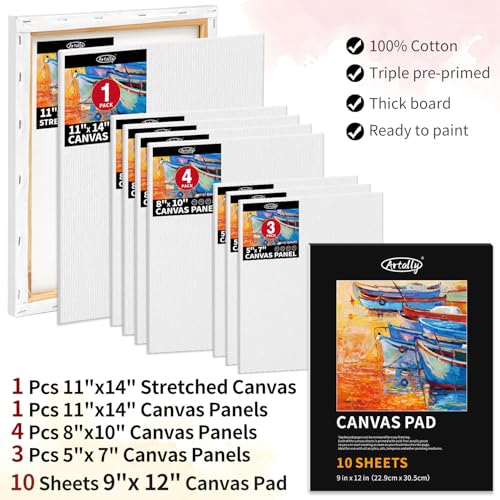 82Pcs Professional Oil Painting Set with Easel Box