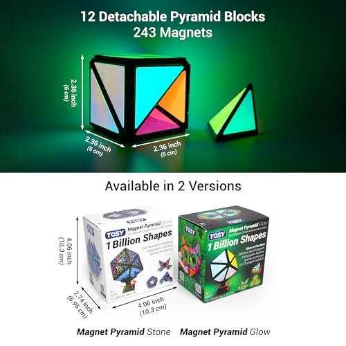 Magnet Pyramid Stone