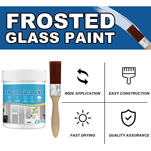 Door and Window Shading Frosted Glass Paint (3.53 Ounce)