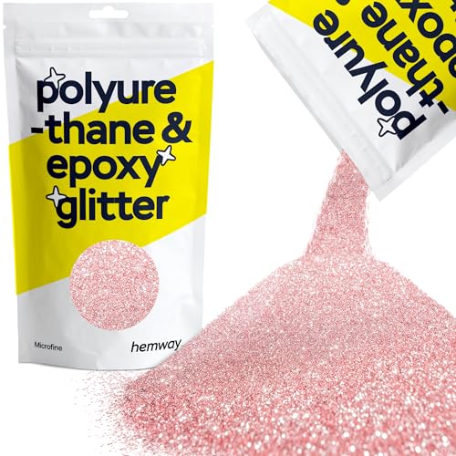 Resin Glitter Light Rose Gold 100g Microfine (3.5274 Ounce)