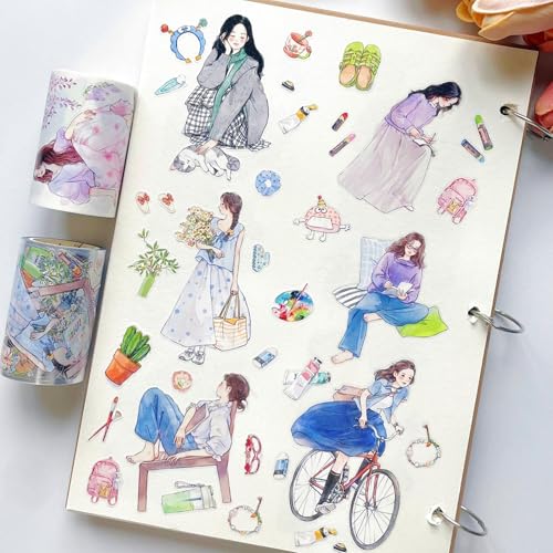 Pre Cut Hello Weekend Wide Washi Tape