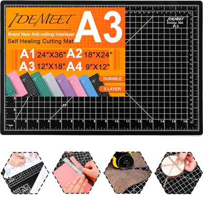 Density upgraded 18"x12" Self Healing Cutting Mat