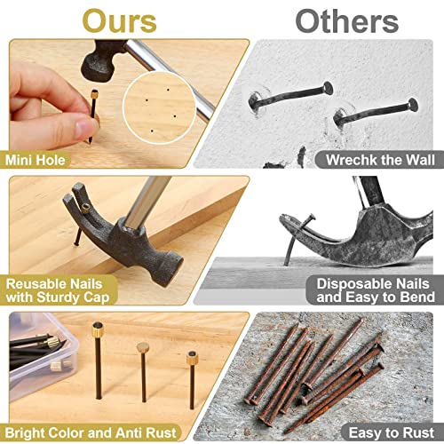 90PCS Picture Hanging Nails