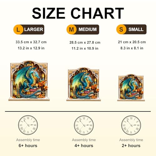 Wooden Puzzle for Adults (300 Count)