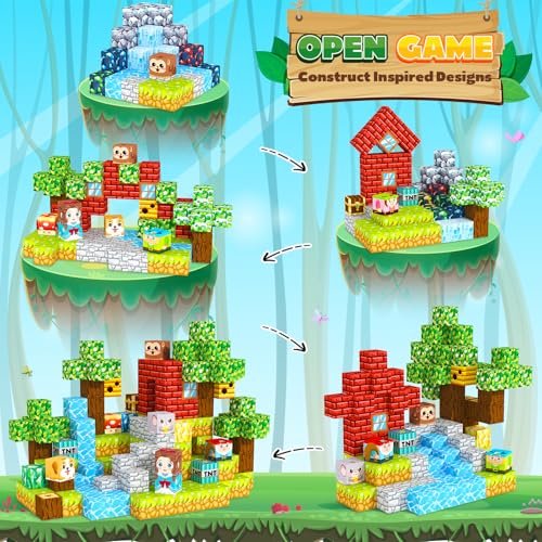 150PCS Magnetic Blocks (150 Count)