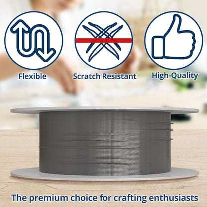 49 Strand Stringing Wire Flexible Braided Medium 0.19 Diameter