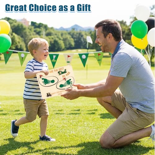 3D Father's Day Baby's Footprint DIY Art Craft with Ink Pad
