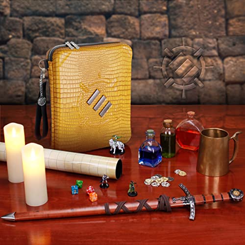 DND Binder Collector's Edition RPG Organizer Case with Built
