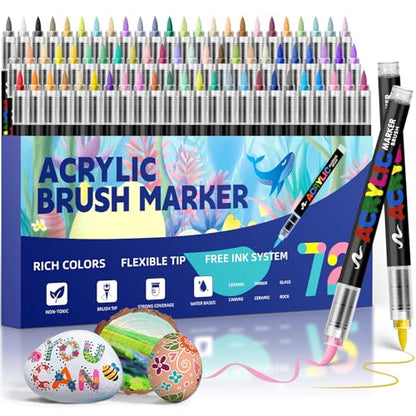 Acrylic Paint Markers (72 Count)