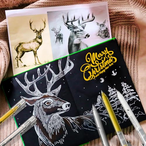 Silver Gel Pens (3 Count)