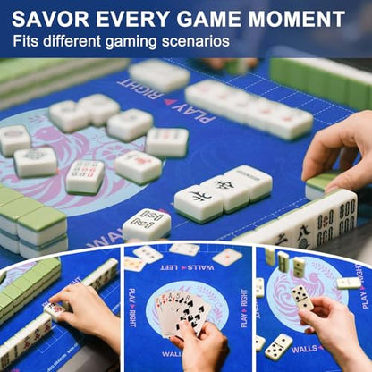 Mahjong Mat with Carrying Bag