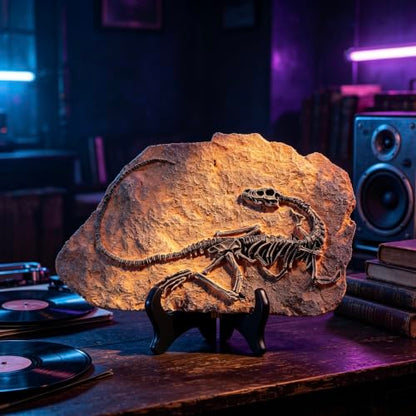 Resin Dinosaur Fossil Statue Model Simulated Skeleton Home Office Display Decorative Craft Box Decoration