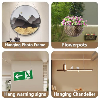 4PCS Picture Hanging Wire Kit
