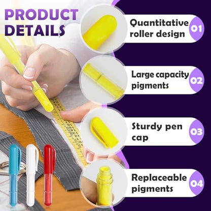 3PCS Sewing Chalk for Fabric (3 Count)