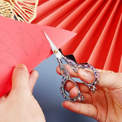 4.7 INCH Embroidery Scissors Small Sewing Scissors With Cover