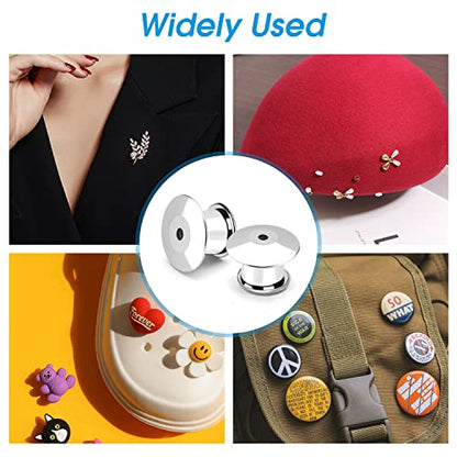 60PCS Locking Pin Back Keeper Clasp