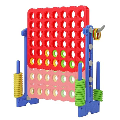 Height Adjustable Giant 4 in a Row Connect Game