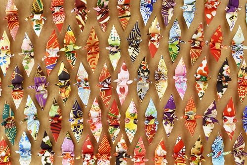50 Origami Paper Yuzen Washi Paper Different Patterns Japanese Print 3x3 inches for Wedding Decor Japanese Designs