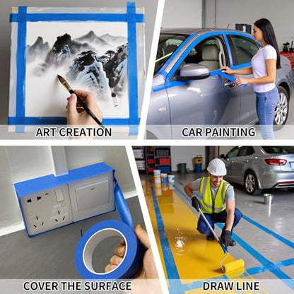 Blue Painters Tape 4 Rolls (4 Count)