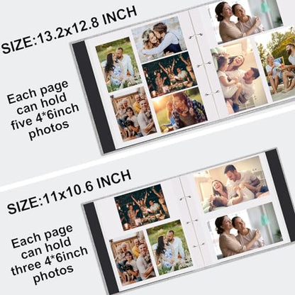 18 In Photo Album Self Adhesive with Picture Display Window