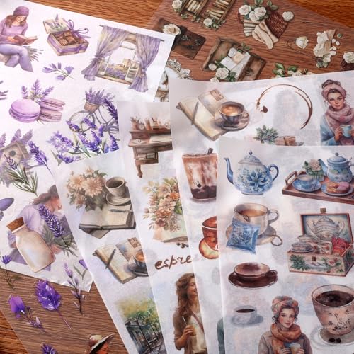 Scrapbook Reading Stickers 20 Sheets 240 Pre