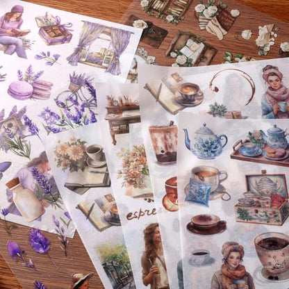 Scrapbook Reading Stickers 20 Sheets 240 Pre