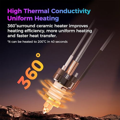 Official K2 SE Ceramic Heating Block Hotend Kit