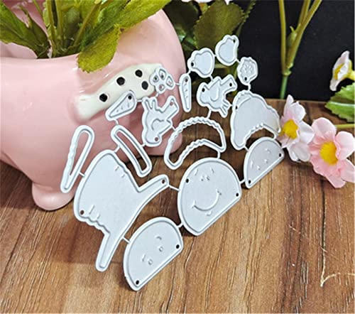 Metal Cutting Dies DIY Merry Christams Embossing Stencil Template Scrapbooking Card Making Mold Photo Album Arts Crafts Tools