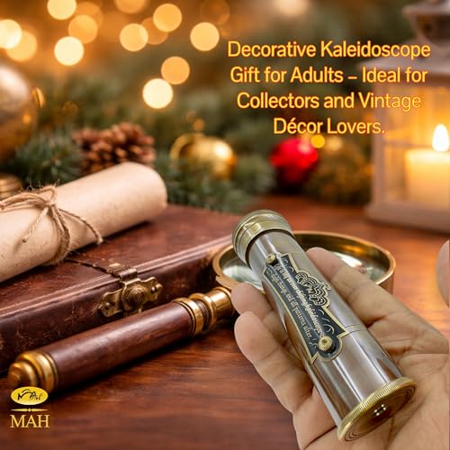Handcrafted Brass Kaleidoscope