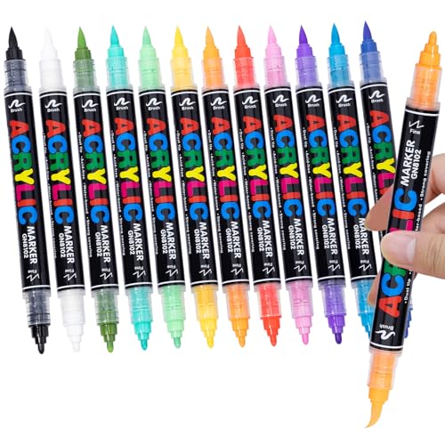 60 Colors Acrylic Paint Markers (60 Count)