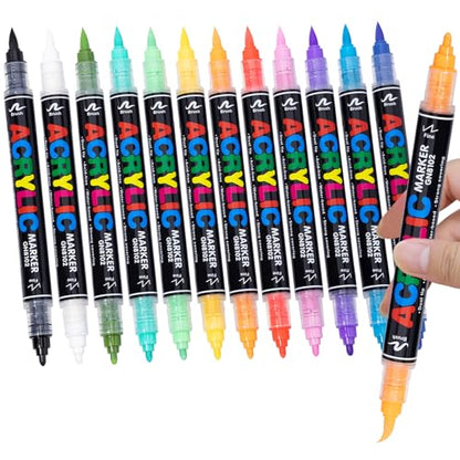 60 Colors Acrylic Paint Markers (60 Count)