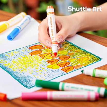 120 Count Washable Markers