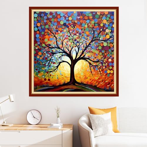 Cross Stitch Stamped Full Embroidery Kits DIY 11CT Cotton Thread Printed DIY Needlepoint Kits Craft Needlework Set Cross