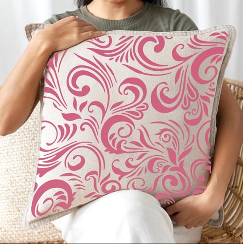 Damask Stencils for Walls 12inch Damask Stencil (9 Count)