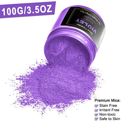 Violet Mica Powder Pigment
