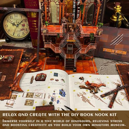 Dinosaur Book Nook Kit with LED