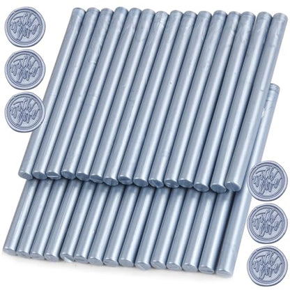 Gray Blue Wax Seal Sticks