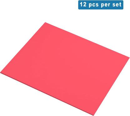 QIDIWIN EVA Foam Craft Sheets - 9x12 Inch 2mm Thick Versatile Non-Adhesive Foam for DIY, Cosplay, Scrapbooking, Classroom Projects - Durable, Flexible, Perfect for Crafting, 12 Pack(Red) - Crafty Corner