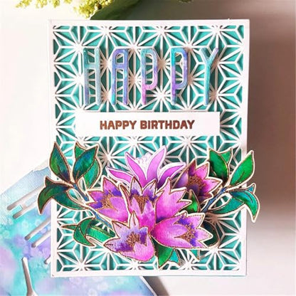 Metal Cutting Dies DIY Embossing Stencil Template Scrapbooking Card Making Mold Photo Album Arts Crafts Tools