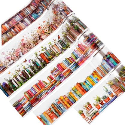 6 Rolls PET Tape Stickers for Journaling (6 Count)