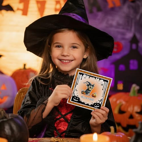 Halloween Clear Silicone stampReusable Stamp with Pumpkins